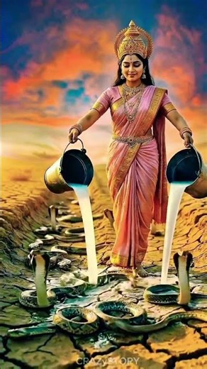 कृष्णा भगवान जब मरी हुई मछलियों पर पानी डालते है🕉️❤️ #krishna #bhagti #aireel #trending #viral #yt