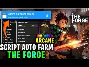 🔥The Forge SCRIPT OP — AUTO QUEST - AUTO POTION - AUTO FARM ORE - INSTA FORGE - LUCKY BLOCK - MORE !