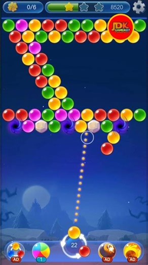 Bubble shooter game play #games #shootergames #gaming #bubble #4