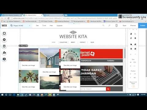 Membuat Website Gratis Dengan Mudah 5 Menit Jadi Dengan WIX