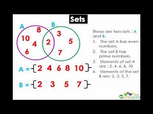 Math Lesson - Introduction to Sets & Venn Diagrams - KizMath.com