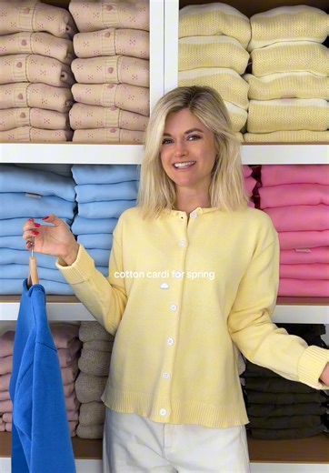 Daisy Cotton Cardigan: Perfect for Spring Wear