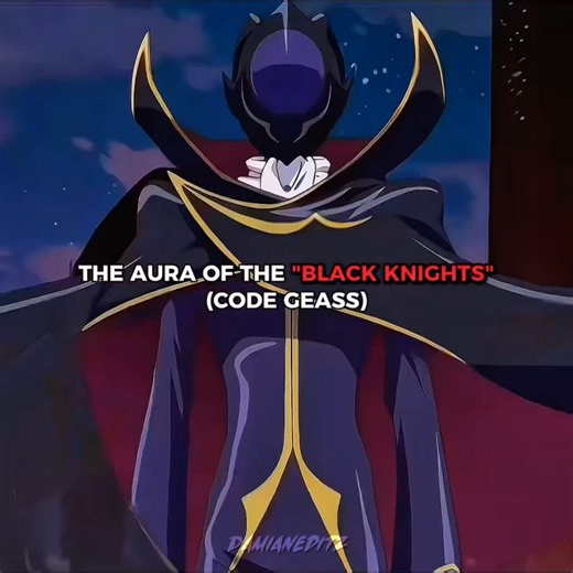 The aura of the “Black Knights” (Code Geass)💀 #codegeass #lelouch #anime #edit #viral #short