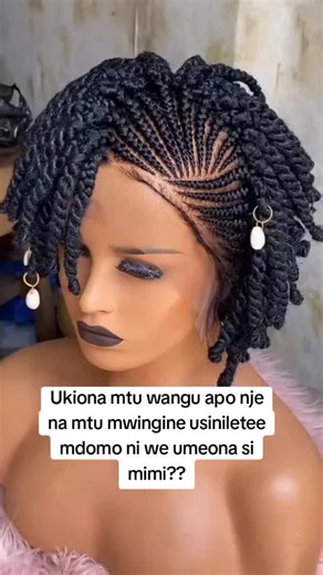 short braided wig ksh 5500