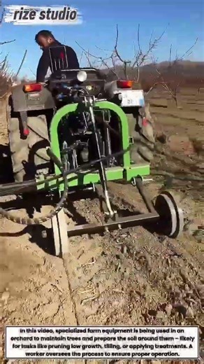 Operating Orchard Equipment for Tree Care & Ground Maintenance | Agricultural Work