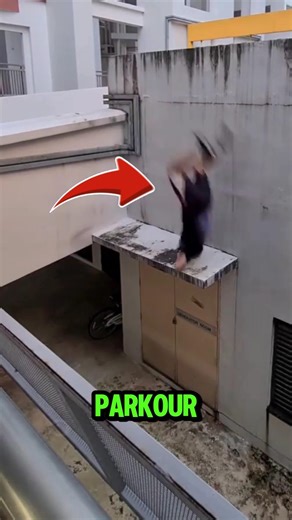 He Thought He Had It, Then Physics Happened 💀 #parkour #shorts
