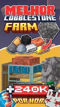 FARM de COBBLESTONE - CREATE MOD #minecraft #createmod #minecraftbuilding #cobblemon #shorts