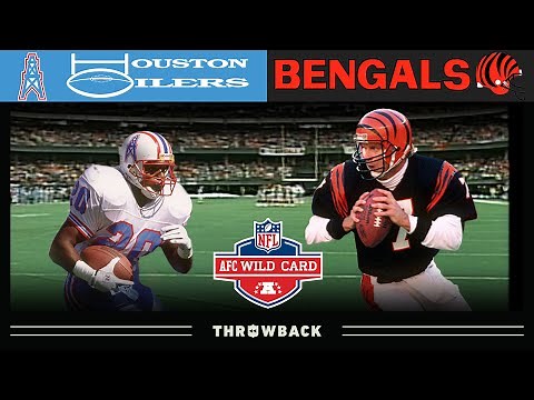 Run & Shoot Meets Its Match! (Oilers vs. Bengals 1990 AFC Wild Card – January 6, 1991)