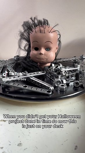 Spider baby from Toy Story will be real in less than a week #toystory #babyface #craft #halloween