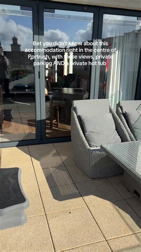 Next getaway: sorted x 📍Antrim House, Portrush #accommodation #portrush #easter #2026 #northcoast