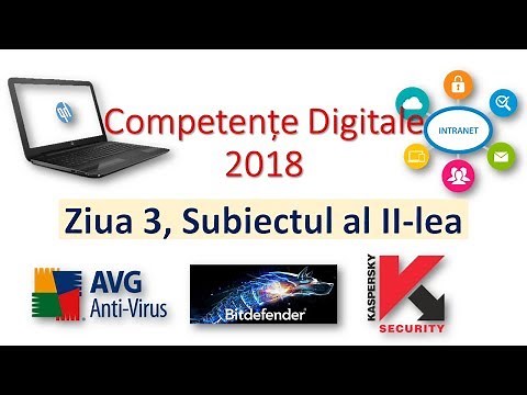 Competente digitale 2018 - Ziua 3 - Subiectul II