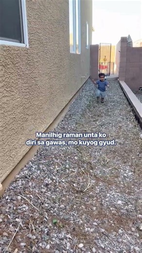 Just sweeping outside, and my little shadow comes too. #toddlerlife