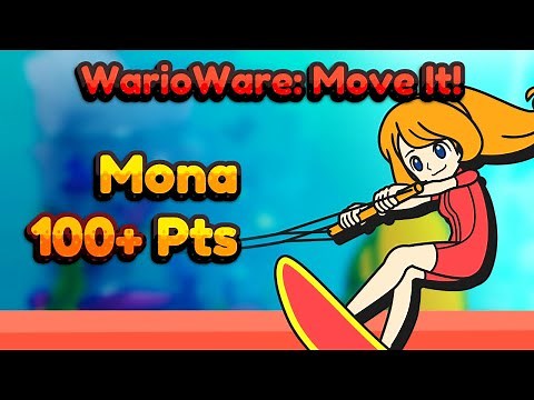 WarioWare: Move It! - Mona - 100+ Points!