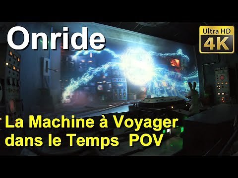 Futuroscope La Machine à Voyager dans le Temps (the Time Machine) Onride POV 4K - Futuroscope 2019