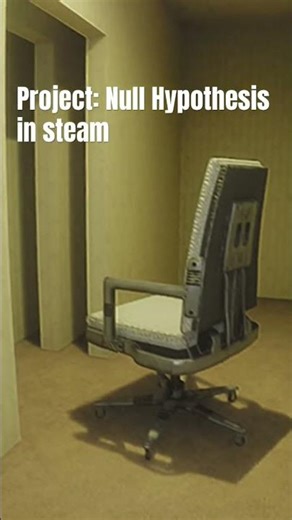 Project: Null Hypothesis in steam, add to wishlist #backrooms #horror #vhs #weirdcore #retro