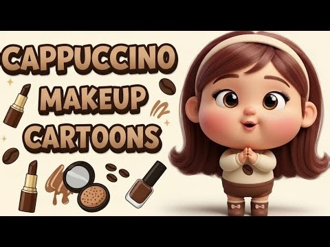 Cappuccino Makeup cartoons
