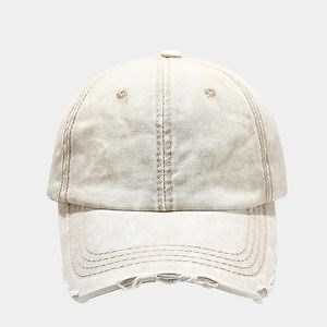 [Hot Item] Wholesale Jean Vintage Distressed Baseball Cap Unstructured Sports Hats