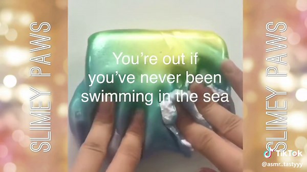 In or out pt. 2 - Are you in or out? #slime #asmr #satisfying