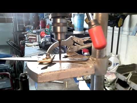 Drilling through hardened steel (O1@61-62 HRC)