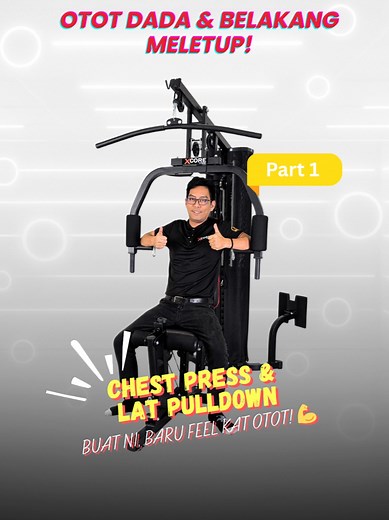 Cara Guna Mesin Home Gym XC3000 untuk Senaman