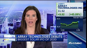 Array Technologies is the biggest solar IPO of 2020 — Here's what to know about the company