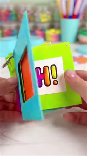 DIY Color-Changing FlipCard Toy | Bright & Children’s Craft #diy #craft #diycrafts #kidscrafts #diys