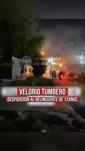 Despidieron a “Chispita”, el delincuente de 12 años que murió en un tiroteo con la policía. | El Nacional de Matanza