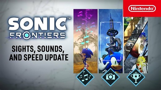 Sonic Frontiers 'Sights, Sounds, and Speed' update now live
