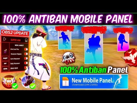 Free Fire Panel Antiban ☠️ Free Fire Mod Menu 100% Safe 🔥 Free Fire Injector Safe