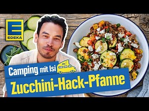 Easy Zucchini Ground Meat Skillet | Camping with Isi