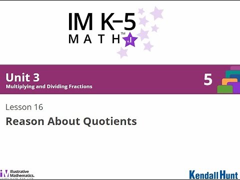 Illustrative Math Grade 5 Unit 3 Lesson 16