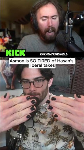 Asmon is SO TIRED of Hasan's liberal takes
