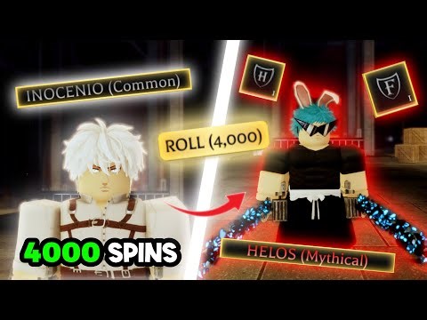 What 4000 SPINS Gets a Max player in AOTR ROBLOX!