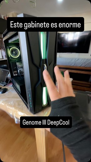 85K views · 6.6K reactions | Armé una PC con un gabinete muy grande ft. GENOME III DeepCool | Danna Daniela Tech | Facebook