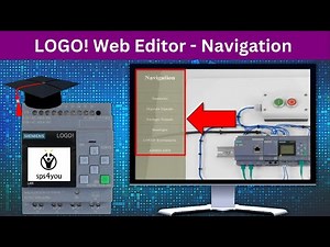 LOGO! Web Editor Navigation - Siemens LOGO! Online Course Chapter 9.2 - Learn to program LOGO!