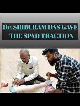 # Skin / Spad Traction Procedure # Fracture Of Femur Neck # Skin Traction Kit Uses