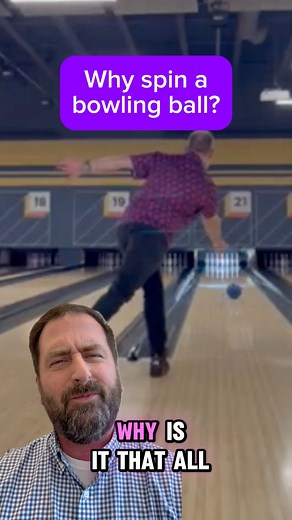 2.2K views · 12 reactions | Why spin a bowling ball? #xxsci #physics #bowling #learn | Crisscrossingsci | Facebook