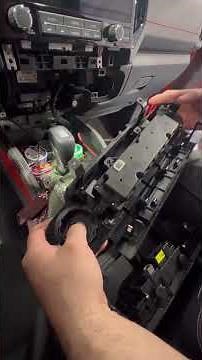 2025 Nissan Frontier radio removal #nissian #frontier