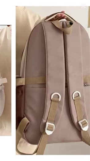 Stylish Multi-Compartment Canvas Backpack for School, College & Casual Use