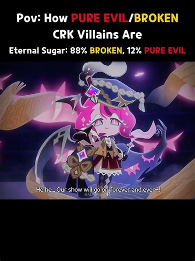 how evil cookies are? #cookierunkingdom