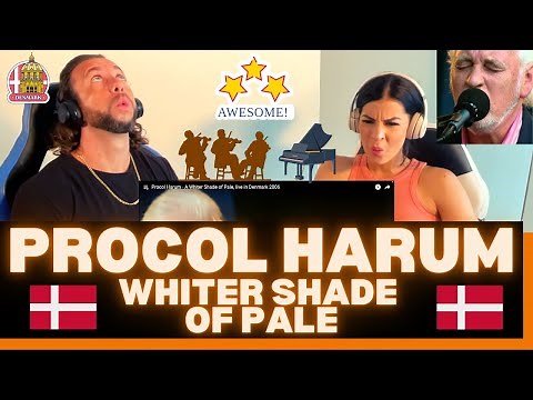 First Time Hearing Procol Harum A Whiter Shade of Pale in Denmark Reaction- A FULL MUSIC EXPERIENCE!