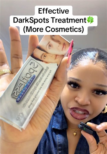 This is a super effective and safe darkspot correcting face cream. Spotless Darkspot Cream More Cosmetics