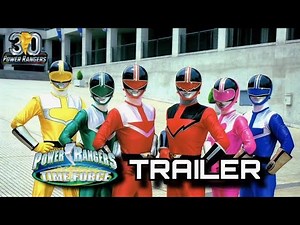 Power Rangers Time Force Trailer (POWER RANGERS 30 PROJECT)