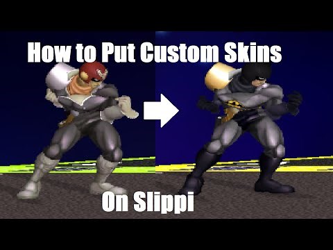 How to Put Custom Skins into Slippi
