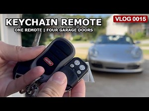 Keychain Garage Door Remote #remote #genie #liftmaster
