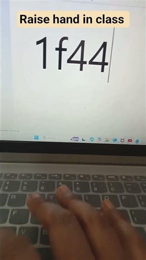 Shortcut keyboard to create Raise hand in class....#keyboardshortcuts Ms-word#trendingshorts