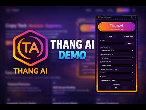 Thang AI Demo — Desktop AI Assistant in Action