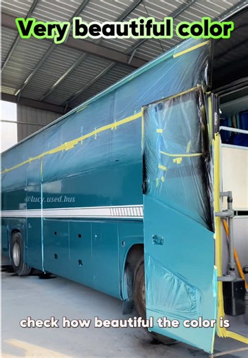 Beautiful Color Options for Bus Refurbishment