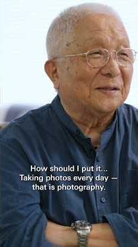 93-year-old photographer Kawada Kikuji on why he still takes photos every day