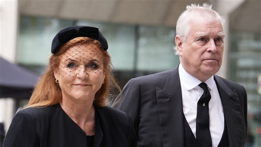 Prince Andrew Makes Rare Appearance With Ex Sarah Ferguson at Duchess of Kent’s Funeral